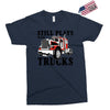 still plays with trucks family matching Exclusive T-shirt