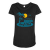 surf club Maternity Scoop Neck T-shirt