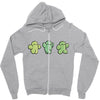 cactus Zipper Hoodie