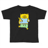 meow is running Toddler T-shirt