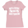 welcome to the shitshow Ladies Fitted T-Shirt
