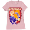 rosie the retrogamer Ladies Fitted T-Shirt