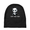 can't adult today Baby Beanies