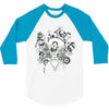 back to modern times 3/4 Sleeve Shirt