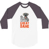 This Girl Loves Her Great Dane 3/4 Sleeve Shirt