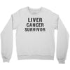 Liver Cancer Survivor Crewneck Sweatshirt