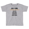 July Girl Toddler T-shirt