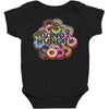 donut hungry Baby Bodysuit