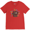 dorp bear V-Neck Tee