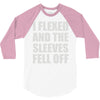 weight lifting gym fitness training 3/4 Sleeve Shirt