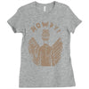 captain howdy Ladies Fitted T-Shirt