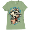 skull movie Ladies Fitted T-Shirt