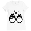 totoro Ladies Fitted T-Shirt