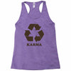 karma recycle Racerback Tank