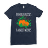 pumpkin kisses Ladies Fitted T-Shirt