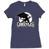 retro gargoyles cartoon Ladies Fitted T-Shirt