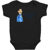 fashionably late Baby Bodysuit