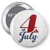 4th of july Pin-back button