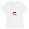 I LOVE DAD V-Neck Tee