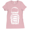 space boy Ladies Fitted T-Shirt