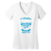 My Grandma Is Totally My Most Favorite Girl Women's V-Neck T-Shirt