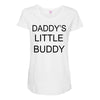 daddy little buddy Maternity Scoop Neck T-shirt