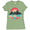 camp river Ladies Fitted T-Shirt