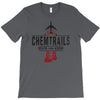 jet chemtrails red &amp; grey logo T-Shirt