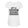 redundancy Maternity Scoop Neck T-shirt
