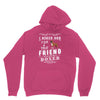 true friend (boxer) Unisex Hoodie