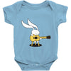 bunny's acoustic set Baby Onesie
