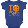 i love dbz Baby Bodysuit