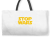stop wars Weekender Totes