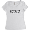 NICE VICE Women's Triblend Scoop T-shirt