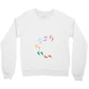 Baby Colorful Foot Crewneck Sweatshirt