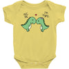t rex problems Baby Onesie