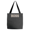 boss funny Tote Bags