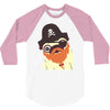 pug in a crew 3/4 Sleeve Shirt
