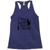 can't fly with the big girls Racerback Tank