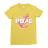 we have this hope breast cancer awareness Ladies Fitted T-Shirt