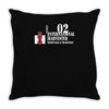 case ih farm center line Throw Pillow