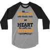 There's This Boy Who Stole My Heart He Calls Me Stepmom 3/4 Sleeve Shirt