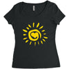sun Women's Triblend Scoop T-shirt