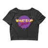 what's up jerks Crop Top