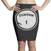 personalized custom Pencil Skirts