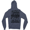 Real Kings Are Born On December 27 Zipper Hoodie