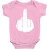middle finger Baby Onesie