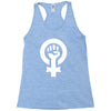 feminist human rights justice activist Racerback Tank