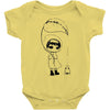 winter girl Baby Onesie
