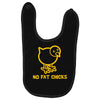 no fat chicks Baby Bibs